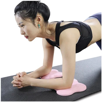 1 Pereche de Yoga Suport PU Tampoane Pilates Genunchi Pad Exercițiu Tampoane Pentru Coate, Încheietura Mâini Capul Femei Bărbați