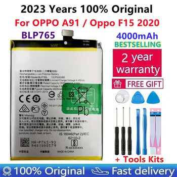 100% Original, de Înaltă Calitate 4000mAh BLP765 acumulator de schimb Pentru OPPO A91 F15 CPH2001 CPH2021 baterii de telefon mobil Bateria