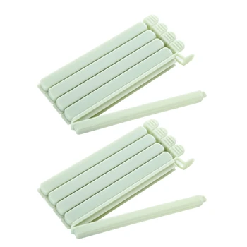 10Pack Sac Clipuri Reutilizabile Pungă de Mâncare Clipuri Colorate de Plastic Sac de Etanșare Clip