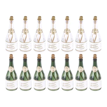 12/24/36buc Mini Bule de Șampanie Sticle Goale de Săpun Sticle de Apă DIY Auto Umplere Balon de Jucărie Nunta Petrecere Decoratiuni