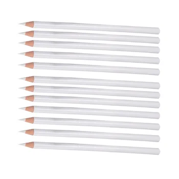 12 Buc Creion Alb de Unghii Dotting Ceara pentru Pietre Instrument Selector de Creioane colorate, Pietre prețioase, Instrumente de Manichiură