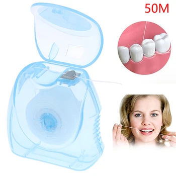 50M/Cutie Micro Ceara Menta Aroma Ata Dentara Interdentare Perie de Dinți Scobitori Stick Ata Alege Igienă Orală Curat Sârmă