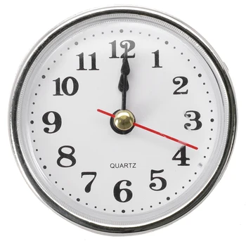 65mm Diametru Mini Ceas Introduce Rotund Ceasuri Cuarț Circulație 2-1/2 Ceas Clasic Capul Cifre arabe Meserii DIY pentru Casa