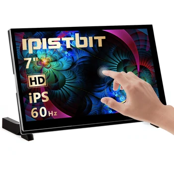 Afisajul LCD de 7 inch HDMI Touch Screen Rezoluție 1024x600 Ecran Tactil Capacitiv IPS pentru Raspberry Pi 5
