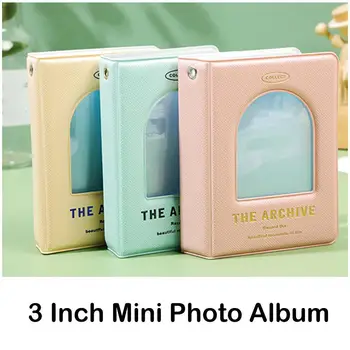 Album 3 Inch Fotografie A Titularului Cardului Kpop Idol Card Liant Carte De Colectare De 40 De Buzunar Mini Camion De Stocare Card Holder