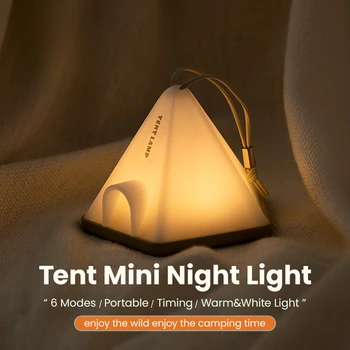 Cort Veioza Dormitor Creative Drăguț De Încărcare Cadou Practic Pustie Camping Avansate Atmosfera Usb Lumina Camera Decoratiuni
