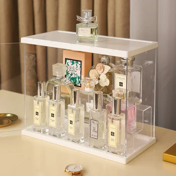 Cosmetice Parfumuri Display Stand Cutie De Depozitare Organizator Machiaj Ruj Gel Lac De Unghii Machiaj Desktop Diverse Cutie De Depozitare Raft