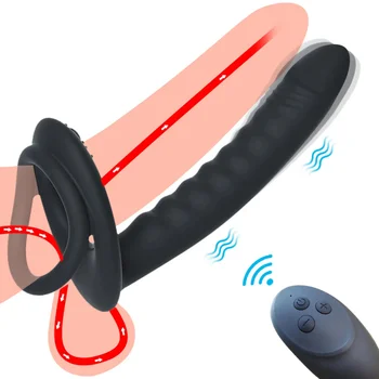 De Sex Masculin Penisului Penis Inele Anale, Vibratoare Ejaculare Întârziată Anus Butt Plug Vibrator Punctul G Penis Artificial Cupluri Inel De Jucarii Sexuale Pentru Barbati Femei