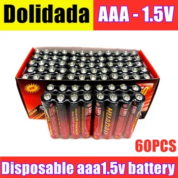 De unică folosință battery1.5v Baterie AAA Baterii de Carbon în condiții de Siguranță Puternică explozie-dovada de 1,5 Volți Baterie AAA UM4 Baterie Fără mercur