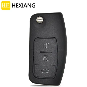 EL Xiang Masina de Control de la Distanță Cheie Shell Caz Ford Focus, Fiesta, C Max S Mondeo Galaxy Înlocuire Flip Capacul Carcasei
