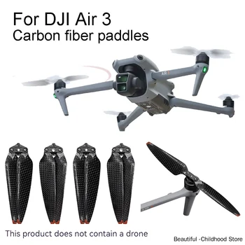 Fibra de Carbon cu Zbaturi Pentru DJI Aer 3 Drone Accesorii Tăcut Pliere Eliberare Rapidă Pentru DJI Aer 3 Elice