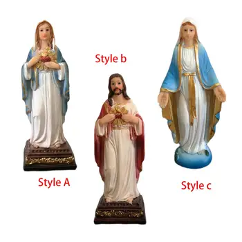 Figura Religioasa, Binecuvântat Catolică Sculptura, Religioase Ornament, Decorative