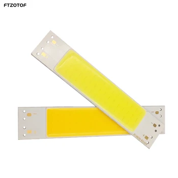 FTZOTOF COB LED Light Bar Downlight 100x20mm 9V 3W Cald Alb Rece RGB Impermeabil Chip Benzi Becuri Dot Matrix Built-in Lămpi
