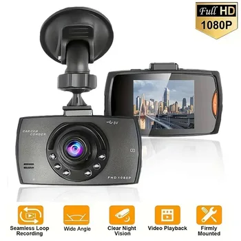 G30 Masina DVR Bord Cam Full HD 1080P, G-senzor de Conducere Recorder Înregistrare Ciclu Viziune de Noapte Camera Video cu Unghi Larg