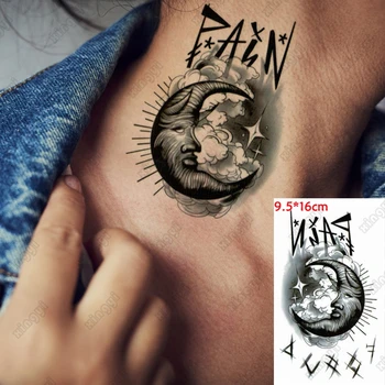 Impermeabil Tatuaj Temporar Autocolante Grecia Antică Zeul Soarelui Apollo Soțul Transfer de Apă Fals Tatuaj Flash Tatuaj pentru Barbati Femei