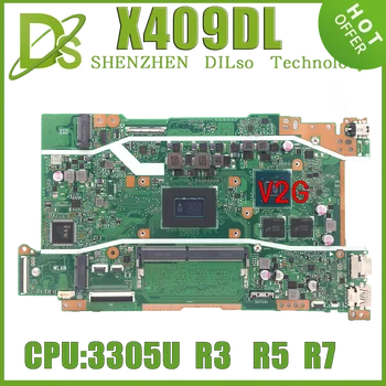 KEFU X409DL Placa de baza Pentru Vivobook X509DL X509FL X409FL X509DAP Laptop Placa de baza Cu 3305U R3 R5 R7 CPU 4GB/8GB RAM UMA V2G