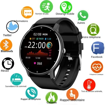 LIGE Nou Ceas Inteligent Femei Barbati Lady Sport Fitness Smartwatch Somn Monitor de Ritm Cardiac Impermeabil Ceasuri Barbati Pentru IOS Android
