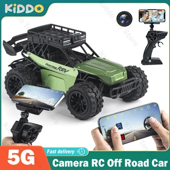Masina RC 5G WIFI cu HD 1080P APP aparat de Fotografiat Aparat de Control de la Distanță Stunt 2.4 G SUV de Control Radio de Alpinism Rock Crawler Jucării pentru Copii