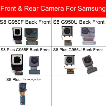 Mic față se Confruntă Camera Module Pentru Samsung Galaxy S8 G950F G950U S8 Plus G955F G955U Spate Camera Camera din Spate Flex Cablul
