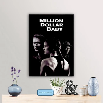 Million Dollar Baby (2004) Film Poster Cover Photo Print Canvas Wall Art Decor Acasă (Fara Rama)