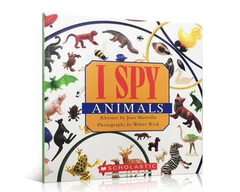 Milu Copii S Carte cu poze SPION Animale Ispy Original Carti in limba engleza