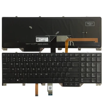 NOI NE tastatura pentru DELL Alienware M17 17 R4 R5 laptop Tastatura cu iluminare din spate 0ND5TJ PK1326T1B01