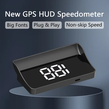 Noua Masina HUD Head Up Display Proiector Parbriz Sistem GPS Vitezometru Kilometraj Masina de Viteza Digitale Universale Accesorii Auto