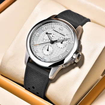PAGANI DESIGN 2024 Noi Bărbați Ceasuri de Lux Cuarț Ceas Pentru Bărbați Multifuncțional de cristal Safir Ceas de mână pentru Bărbați Ceasuri 40MM
