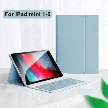 Pentru iPad mini 1 2 3 4 5 generatii de 7.9 inch Caz Smart Magnet Keyboard Cover iPad mini 2012-2019 7.9 Caz Built-int Suport de Creion