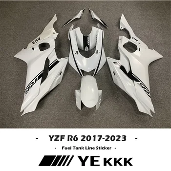Pentru YAMAHA YZF-R6 YZF R6 600 17 18 19 20 21 22 23 Carenaj Shell Autocolant Decal Masina Intreaga Linie Toate LOGO R6 2017-2023