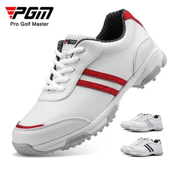PGM Golf Pantofi pentru Femei Anti Derapaj Pantof Sport Colorate Sequin Impermeabil Microfibra Pantofi de Piele