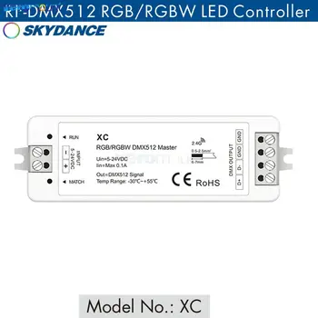 Skydance XC RF-DMX512 RGB DMX Master Lampa LED/LED Strip/ Universal DMX Master Control Mini Controller DMX512