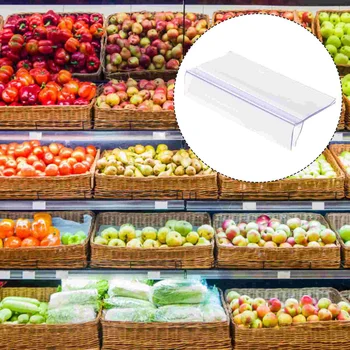 Supermarket Pret Eticheta De Preț De Afișare Suport Din Plastic Etichetă De Preț Titular