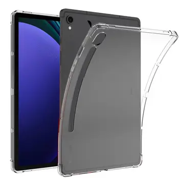 Tableta Caz Pentru Samsung Galaxy Tab S9 11 2023 SM-X710 SM-X716B SM-X718U X710 X715 la Șocuri Silicon Moale Shell Airbag Coque