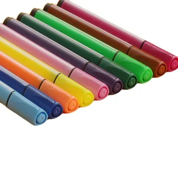 Triunghiular Watercolor Pen Pensule, vopsea Lavabila de Colorat, Pixuri, Stilouri Arta, Școala Primară Creioane de colorat, Copii de Colorat Waterco
